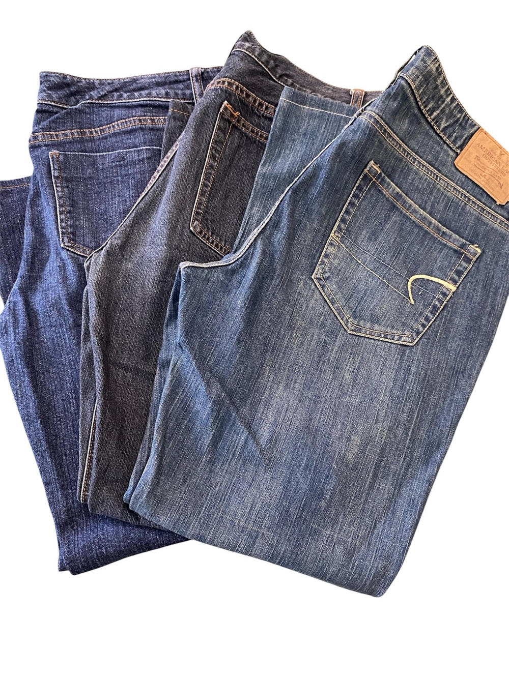 Denim Bundle (3 Pair) American Eagle + J.Crew + The Limited Size 12 Jeans